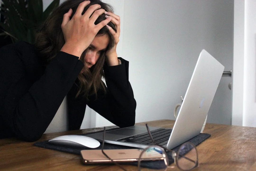 Femme stressée
