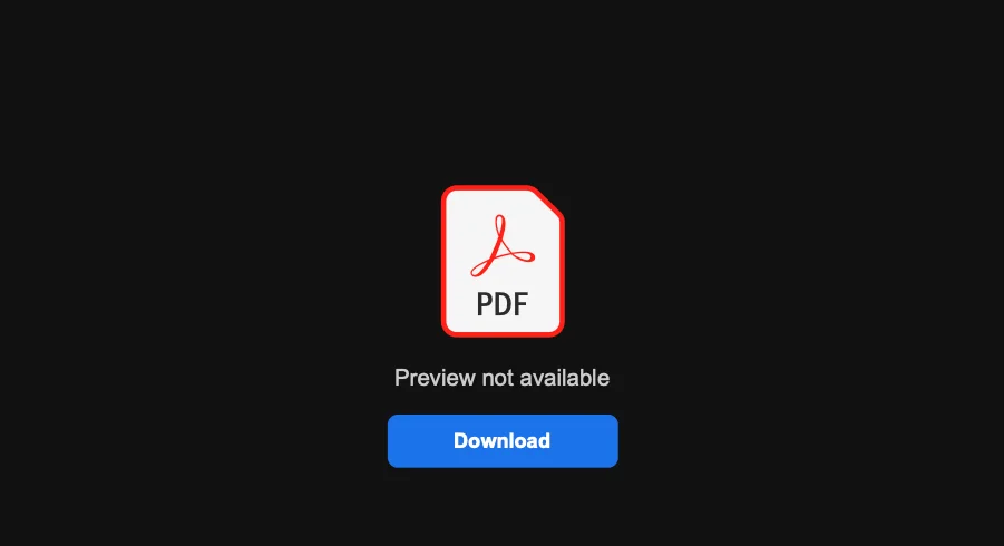 Fake PDF used for phishing
