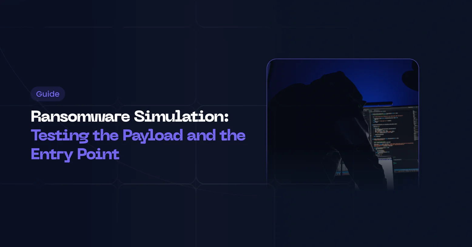 Ransomware simulation: testing the payload and the entry point