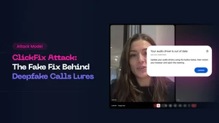 ClickFix Attack via Deepfake Video Call: How the Fake Update Prompt Works