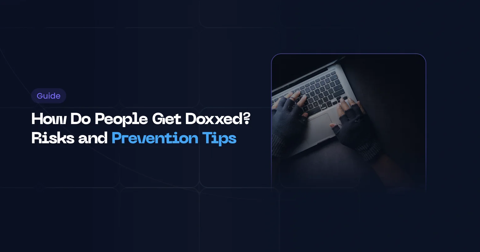 Personal data exposed online, illustrating how people get doxxed