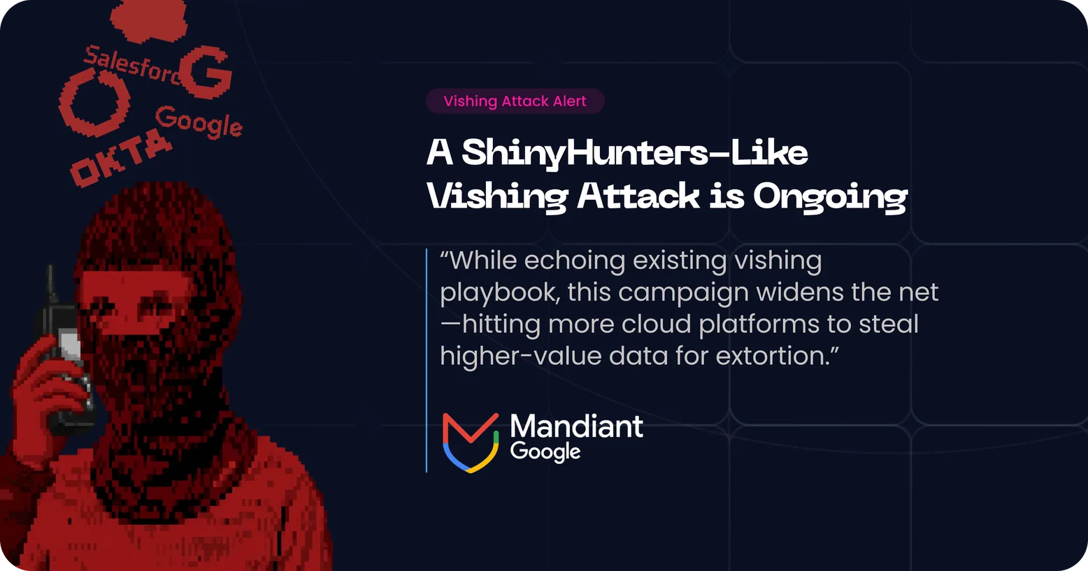 How Sophisticated Vishing Attacks are Currently Bypassing SSO for Wide-Scale SaaS Data Theft