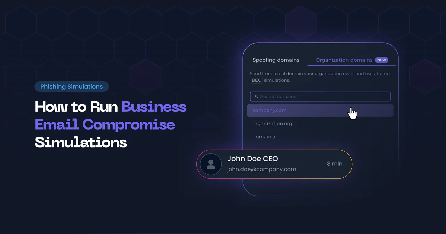 BEC Phishing Simulations