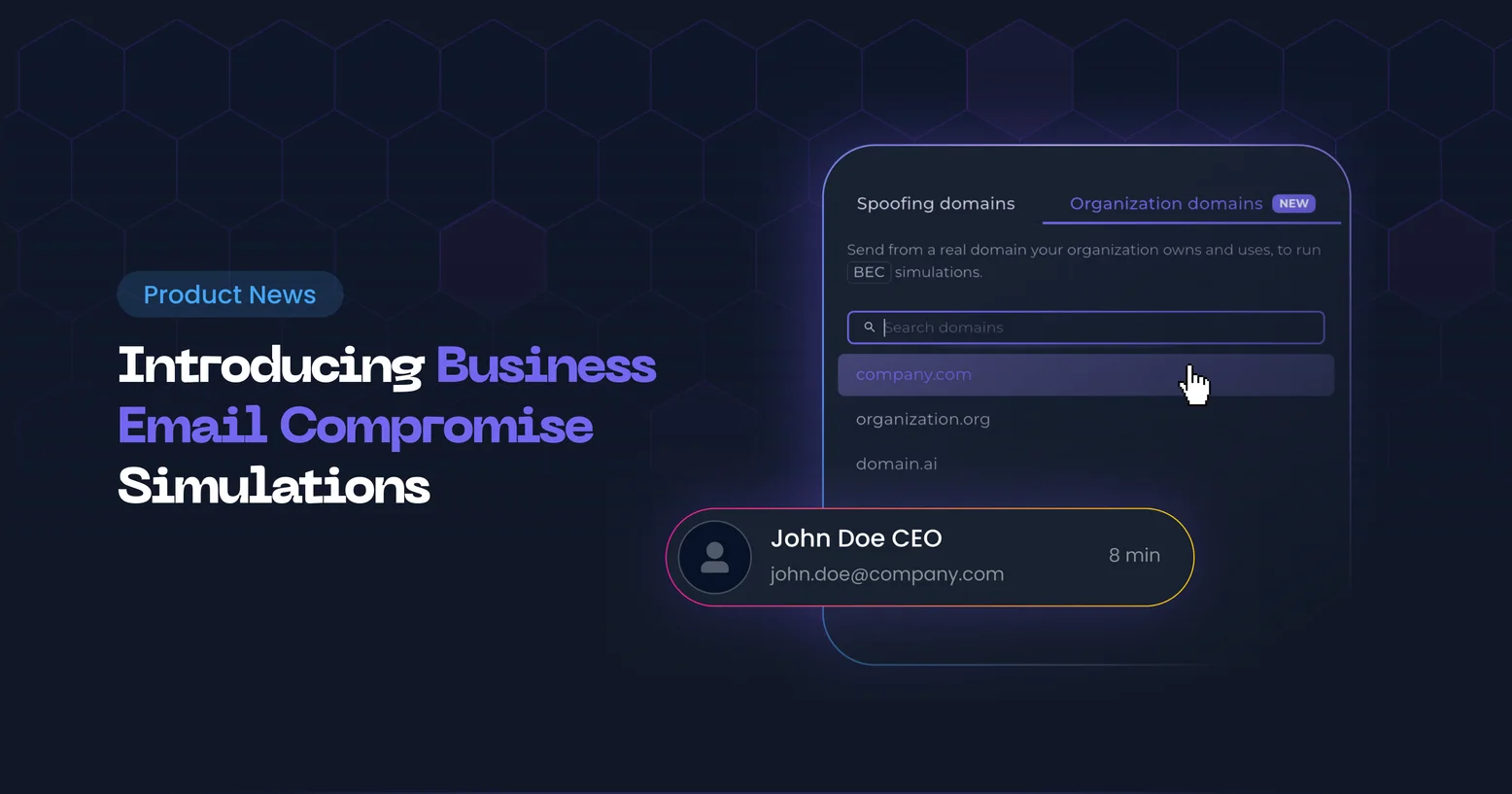 Simulations BEC Phishing