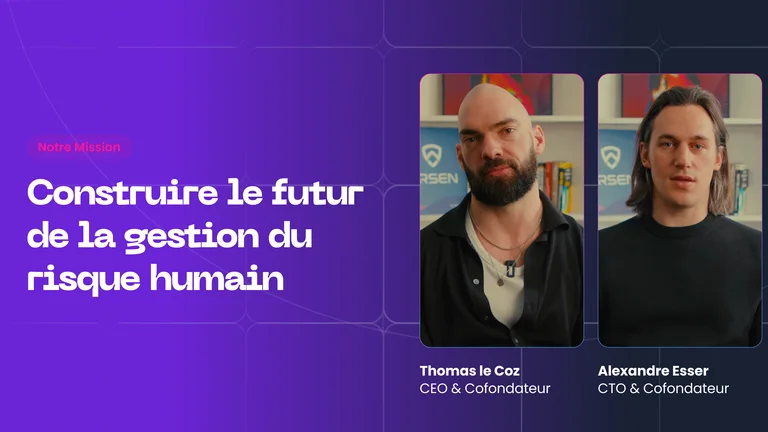 On construit le futur de la gestion du risque humain, et on recrute !