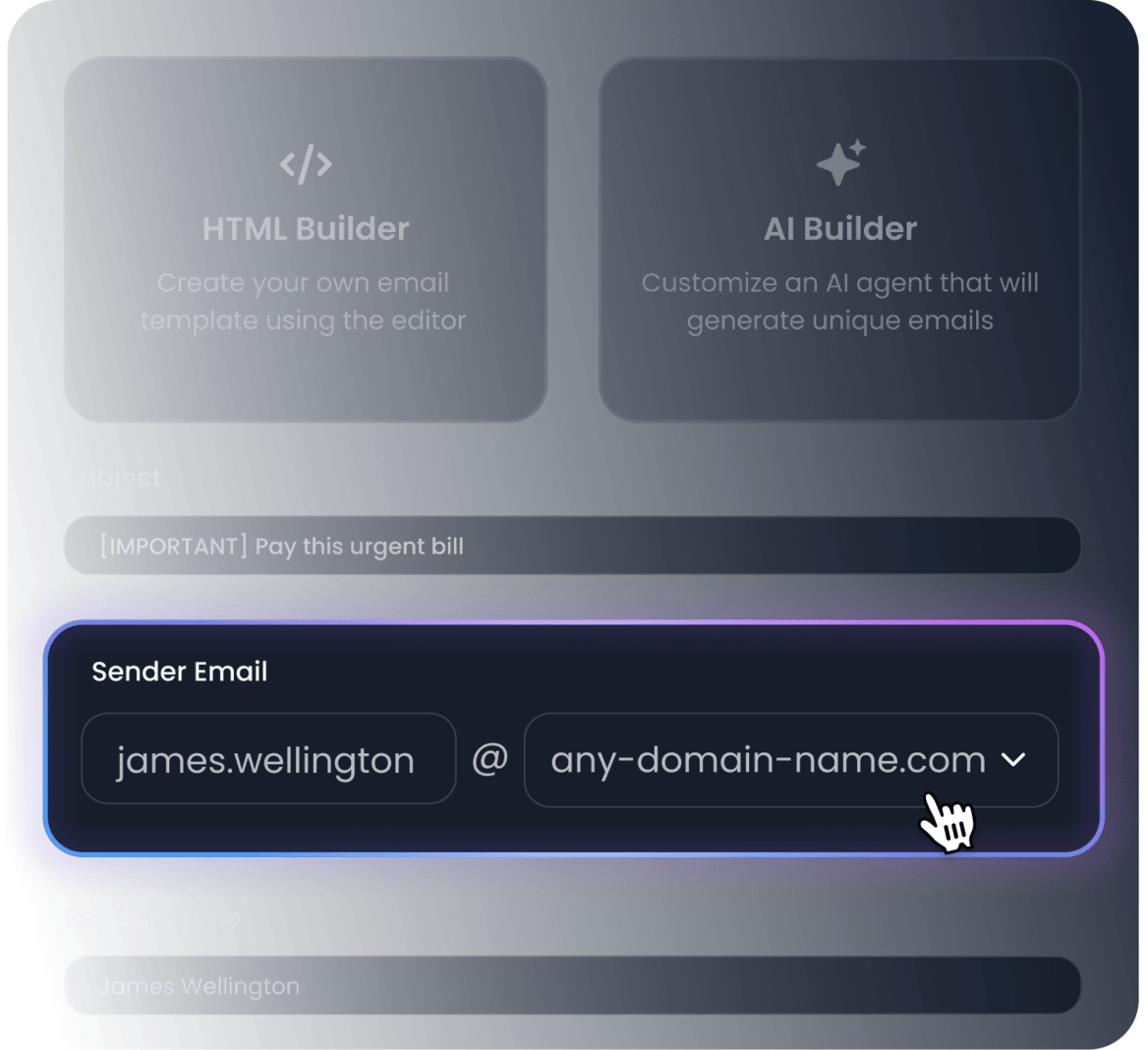Custom Email Scenario