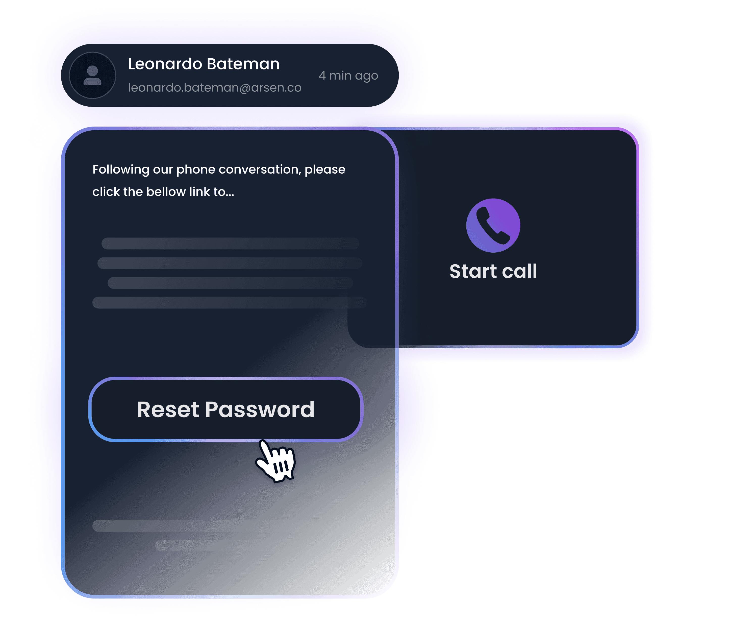 Scénarios de phishing vocaux